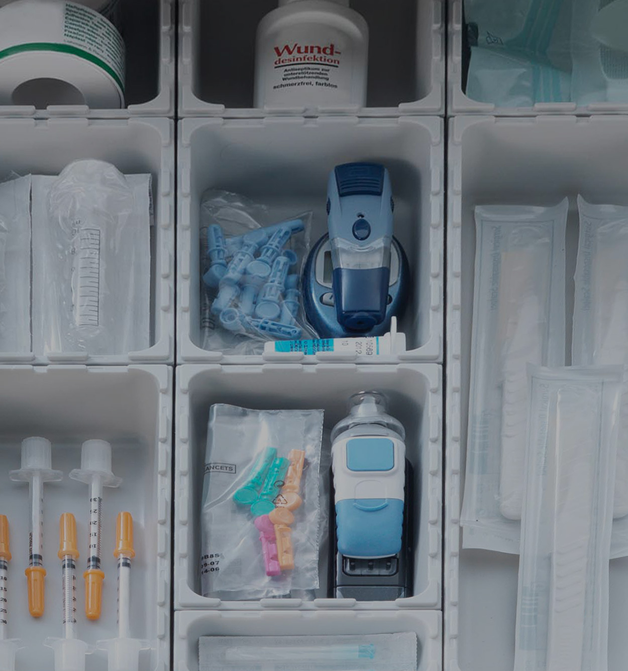 rose plastic medical packaging lab and diagnosis.